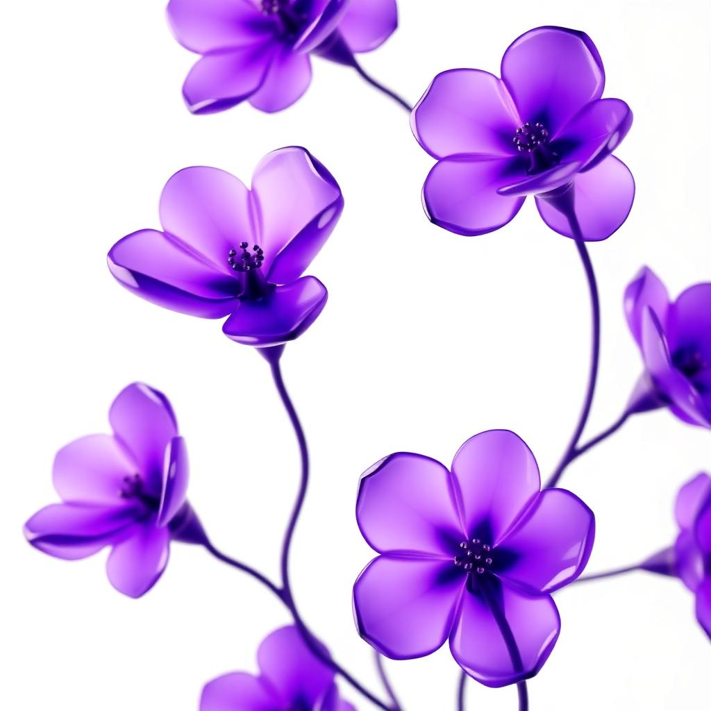 Purple flowers